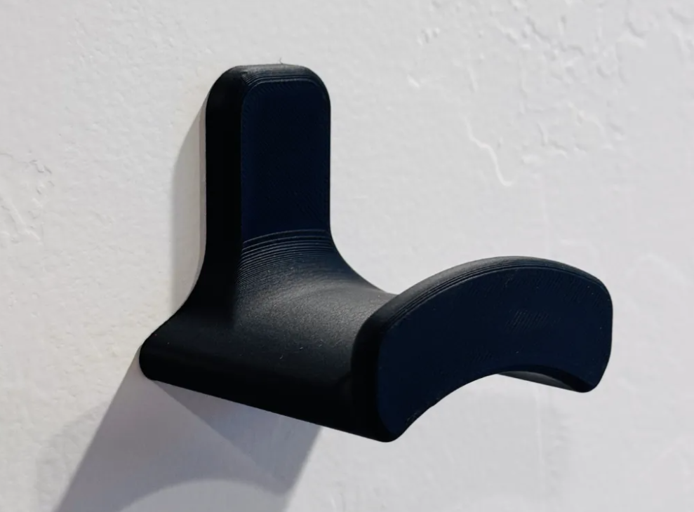 Headphone Wall Mount — 3D printed by Moon Studio 3D
